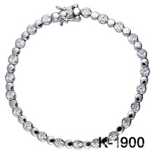 Mode Silber Micro Pave CZ Einstellung Schmuck (K-1900. JPG)